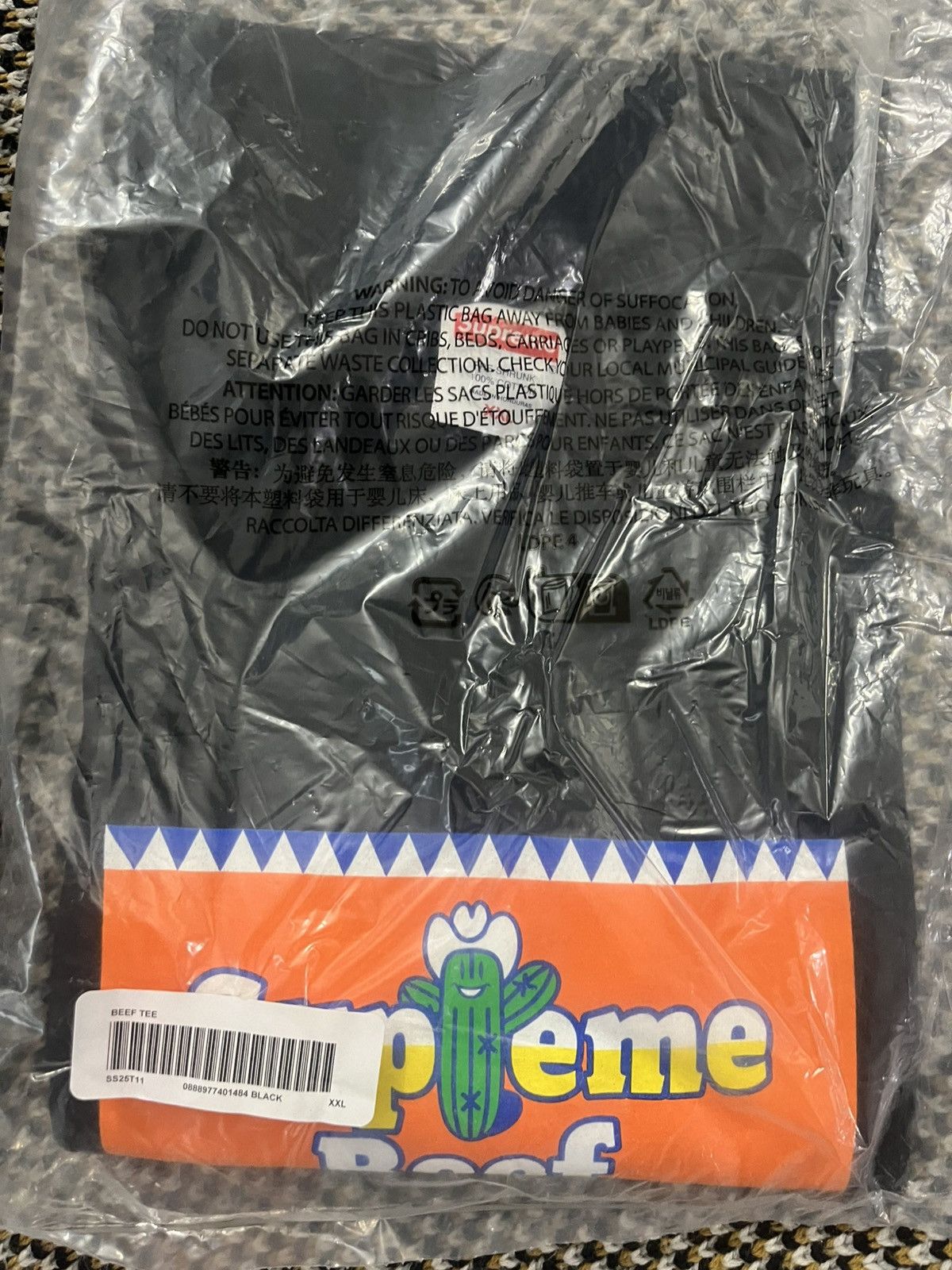 Supreme Supreme Western Beef Tee Black XXL Size US XXL / EU 58 / 5 - 2 Thumbnail