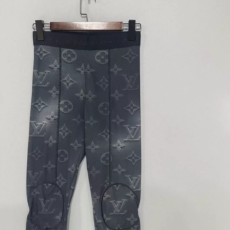 Louis Vuitton Louis Vuitton Louis Vuitton Printed Tight Fitness Pants-25 Size US 26 / EU 42 - 3 Thumbnail