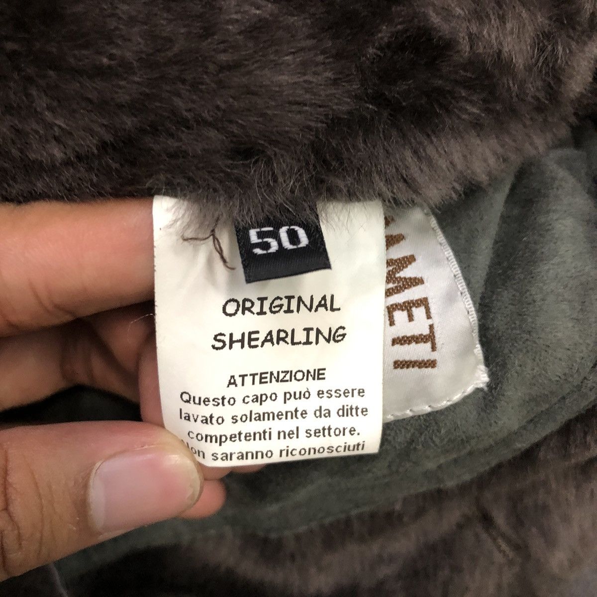 Vintage Vintage Emmeti Di Franco Button Ups Soft Fur Leather Jacket Size M / US 6-8 / IT 42-44 - 13 Thumbnail