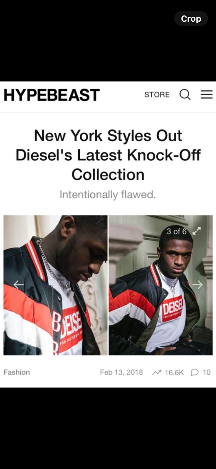 Diesel DIESEL Misspelled Logo Limited Edition tee BNWT Size US M / EU 48-50 / 2 - 13 Thumbnail