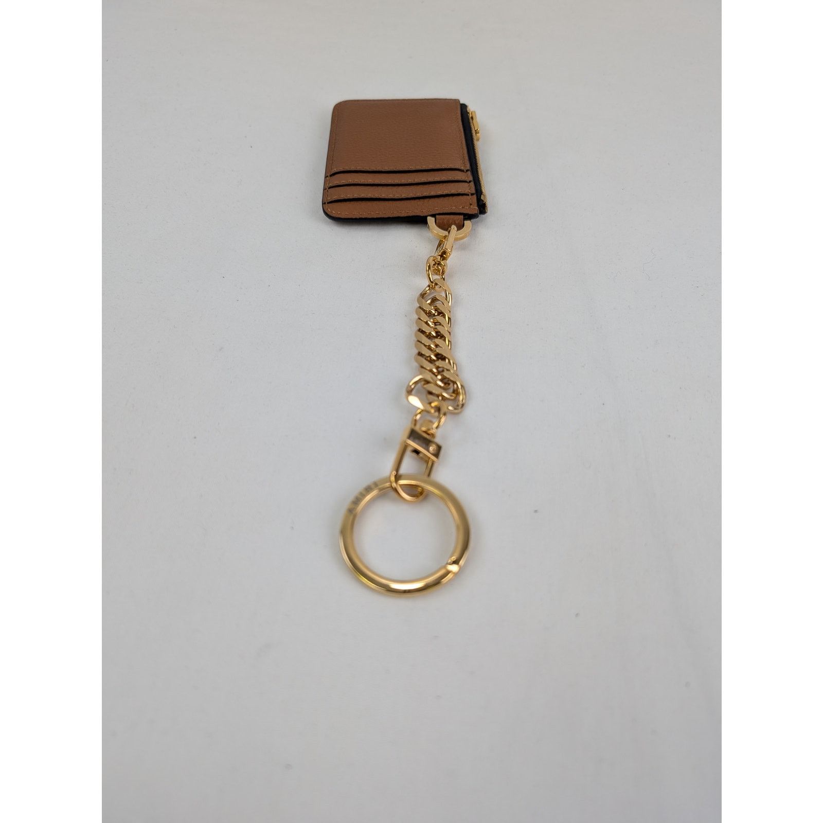 Amiri o1rshd1 Size: OS / Pebbled W/ Logo Chain Wallet in Brown Size ONE SIZE - 9 Thumbnail