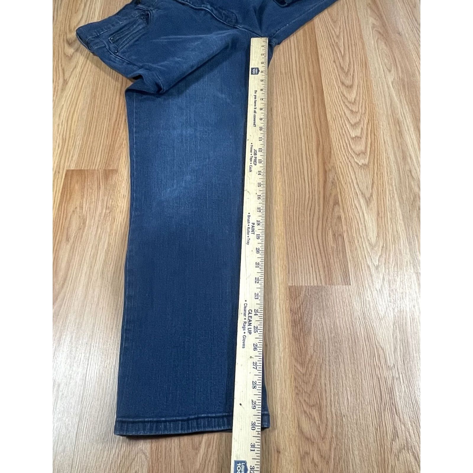 Vintage Urban Star Premium Jeans Mens 38Wx30L Stretch Straight Leg Blue Wash Denim Pants Size US 38 / EU 54 - 7 Thumbnail