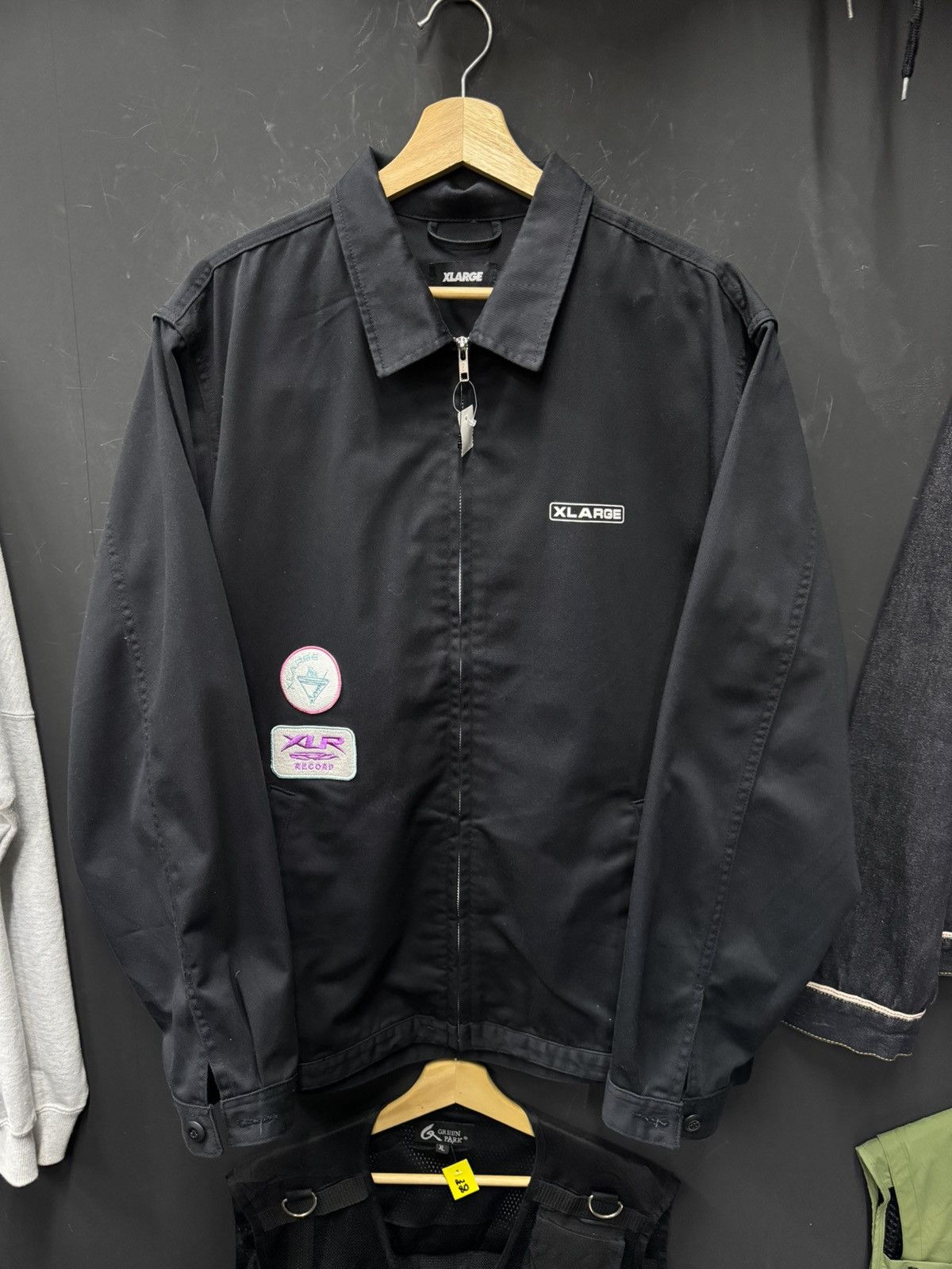 Xlarge XLarge Balck Jacket Embroidered Size US XL / EU 56 / 4 - 7 Thumbnail