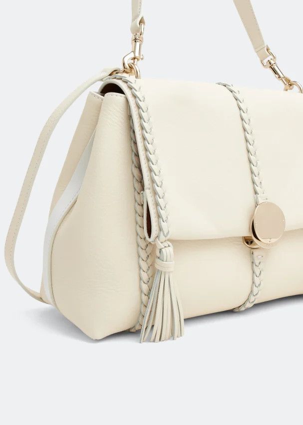 Chloe o1loc1c1024 Size: OS / Penelope Medium Shoulder in White Size ONE SIZE - 4 Thumbnail