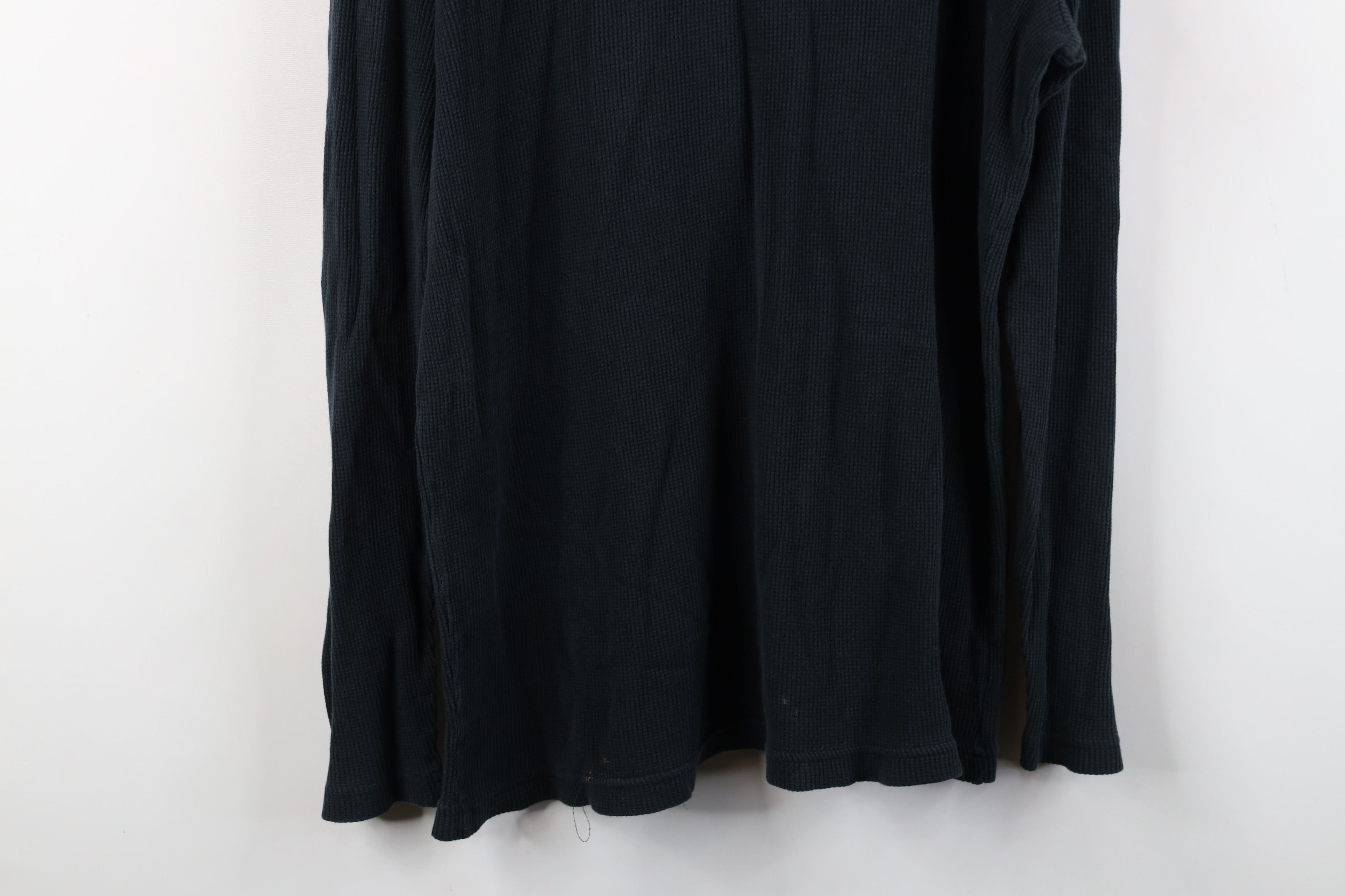 Lacoste Vintage Y2K Lacoste Croc Logo Thermal Waffle Knit T-Shirt Size US XL / EU 56 / 4 - 14 Thumbnail