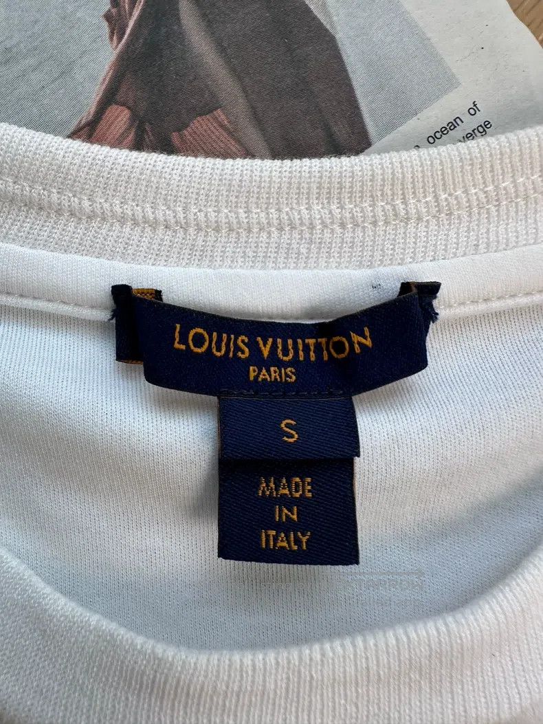 Louis Vuitton Louis Vuitton Chain LOGO slogan T-shirt short sleeve Size US S / EU 44-46 / 1 - 8 Thumbnail