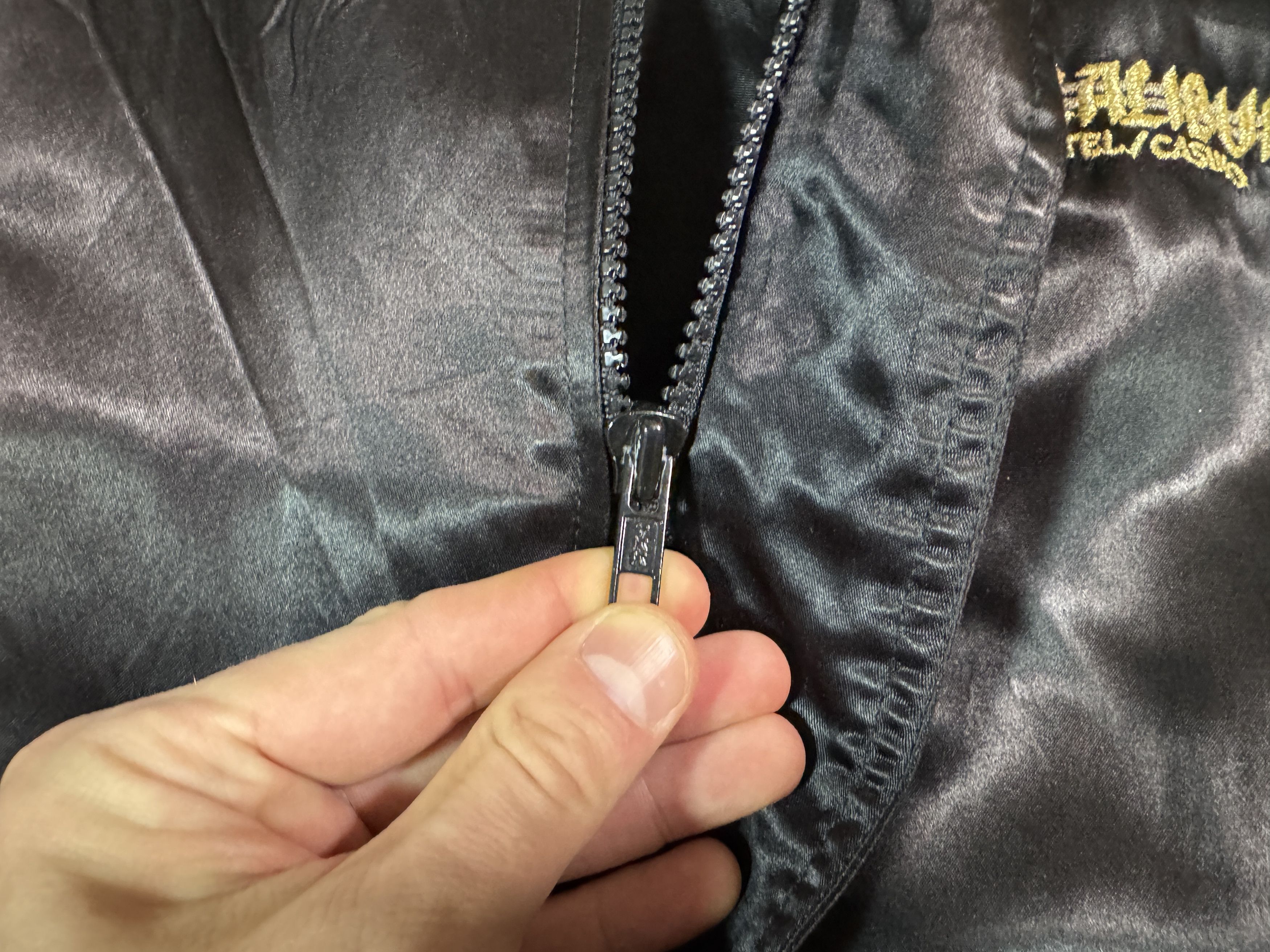 Vintage Vintage 90s Excalibur Hotel Casino Las Vegas Bomber Jacket Size US L / EU 52-54 / 3 - 9 Thumbnail