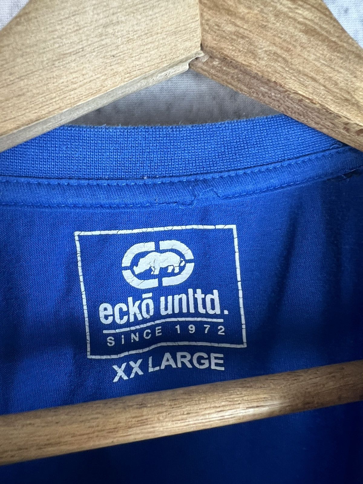 Ecko Unltd. Vintage Echo unlimited tshirt spell out y2k affliction style Size US XXL / EU 58 / 5 - 3 Thumbnail