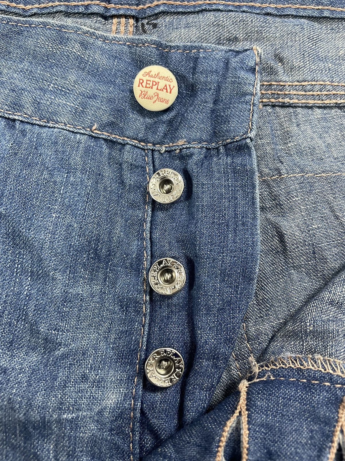 Replay Vintage Replay Wide Leg Jeans Size US 34 / EU 50 - 5 Thumbnail
