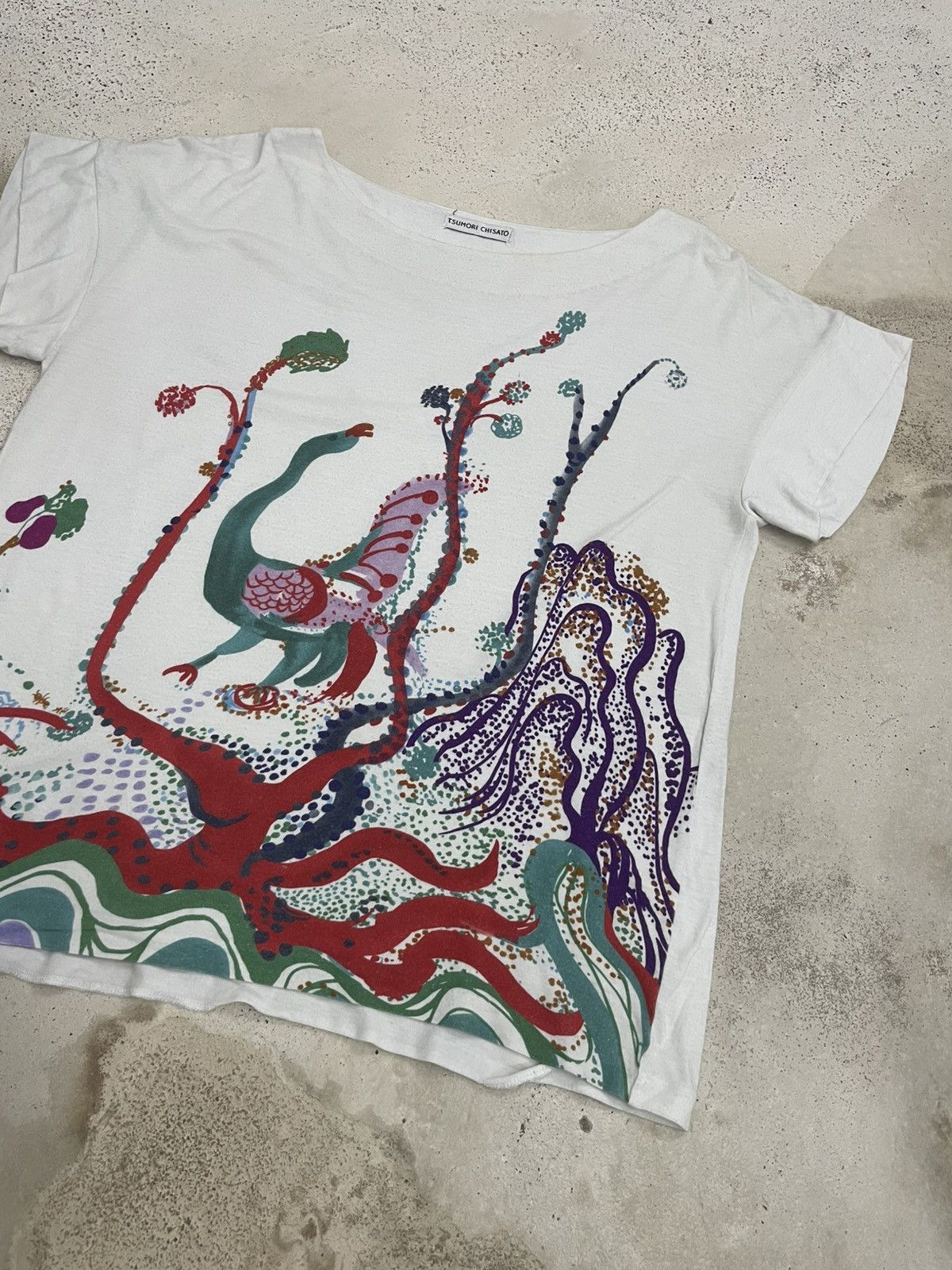 Japanese Brand × Tsumori Chisato Tsumori Chisato Archive Graphic Collection Tee Size M / US 6-8 / IT 42-44 - 4 Thumbnail