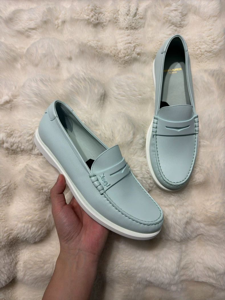 Saint Laurent Paris Saint Laurent Paris Loafers shoes Size US 8 / EU 41 - 2 Thumbnail