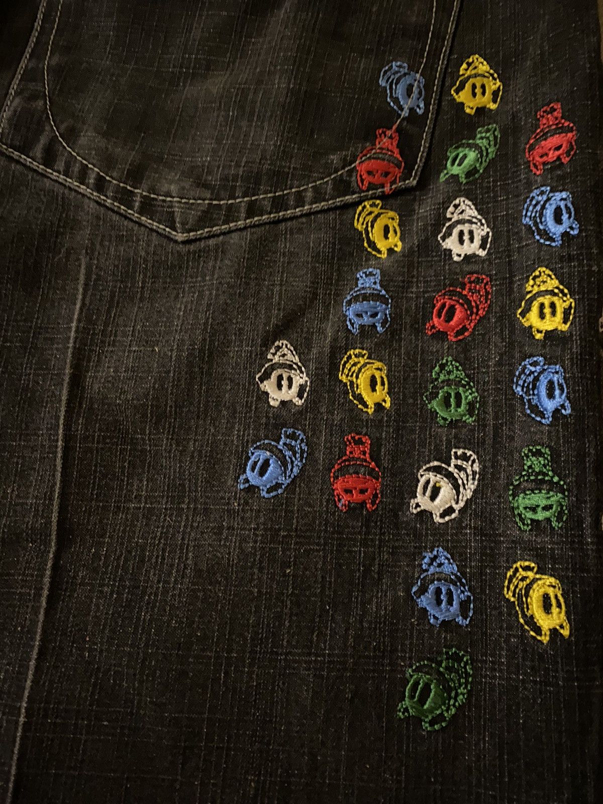 Vintage × Warner Bros Y2k Lot29 Looney Tunes Jeans Size 40 Size US 40 / EU 56 - 2 Thumbnail