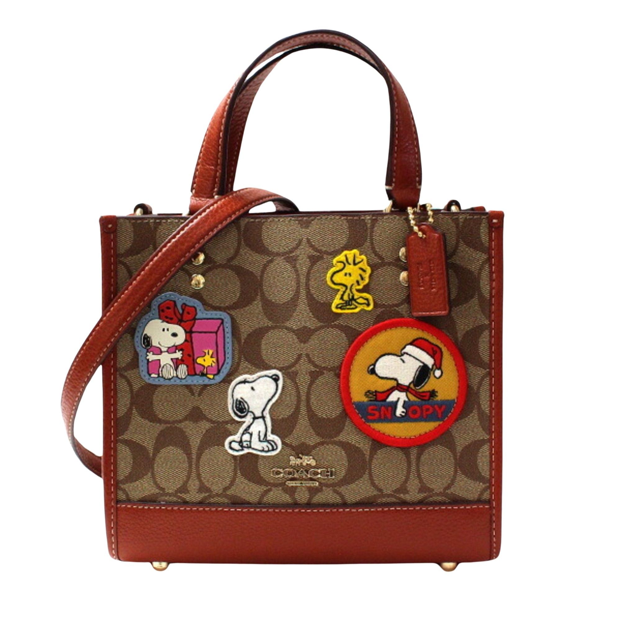 image of Coach Dempsey Tote in Brown, Women's
