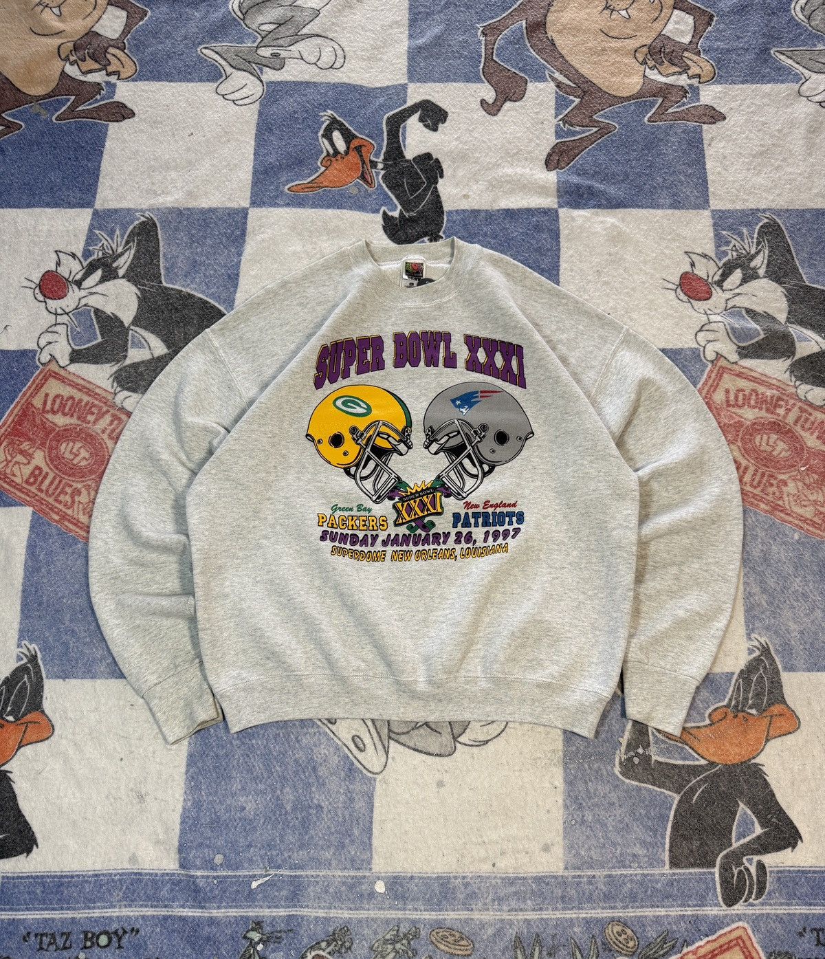 NFL Vintage Super Bowl crewneck sweatshirt Size US XL / EU 56 / 4 - 1 Thumbnail