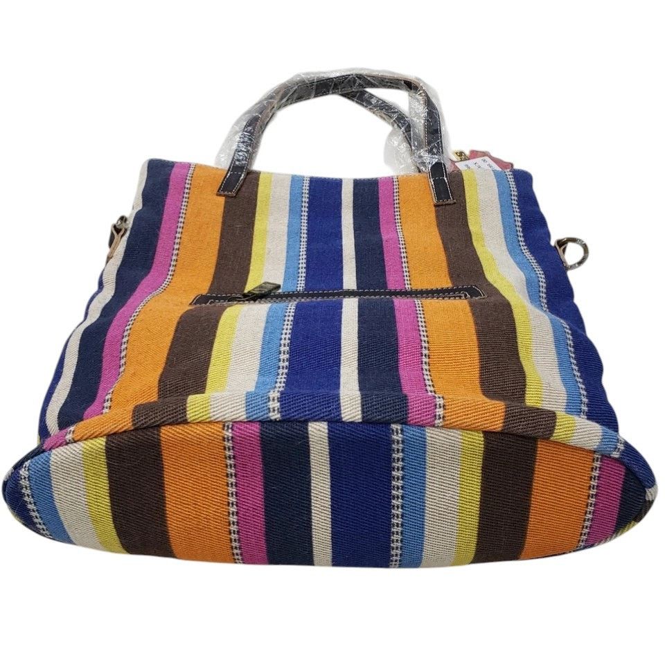 Other NWT Charmes Canvas Leather Convertible Tote Shoulder bag Size ONE SIZE - 6 Thumbnail