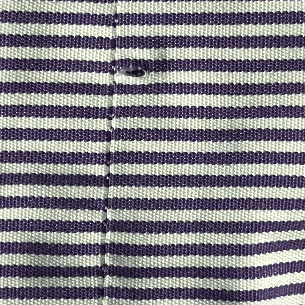 Ralph Lauren Polo Ralph Lauren Andrew Classic Fit Shirt Striped Purple White Cotton 16.5 Multicolor Mens Long Sleeve Button-Up Shirt Size US XL / EU 56 / 4 - 4 Thumbnail