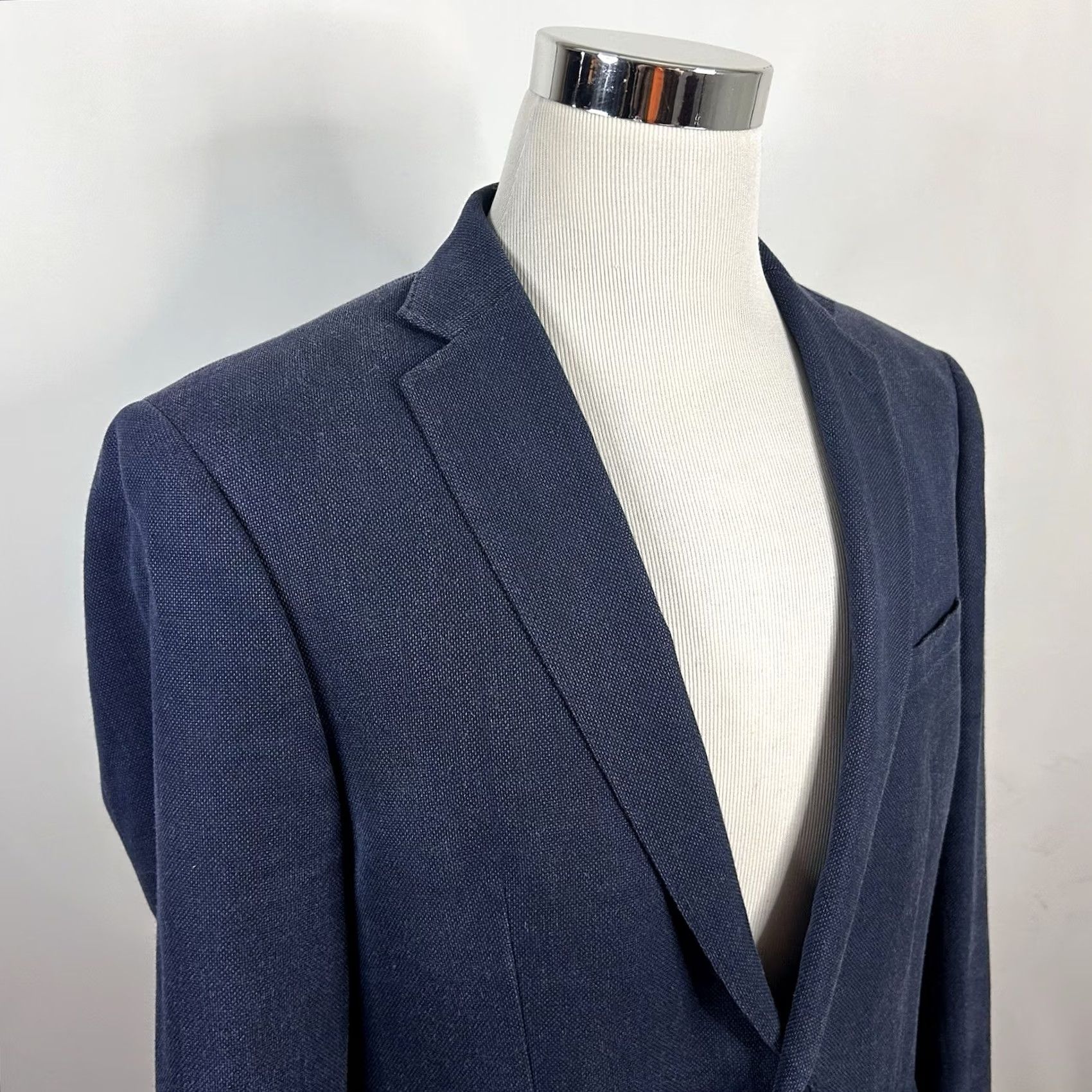 Calvin Klein Calvin Klein Sport Coat Silk Wool Blend Blue 42R Two-Button Lined Double-Vented Wool Silk 2 Piece Mens Regular Jacket Coat Size US XS / EU 42 / 0 - 2 Thumbnail