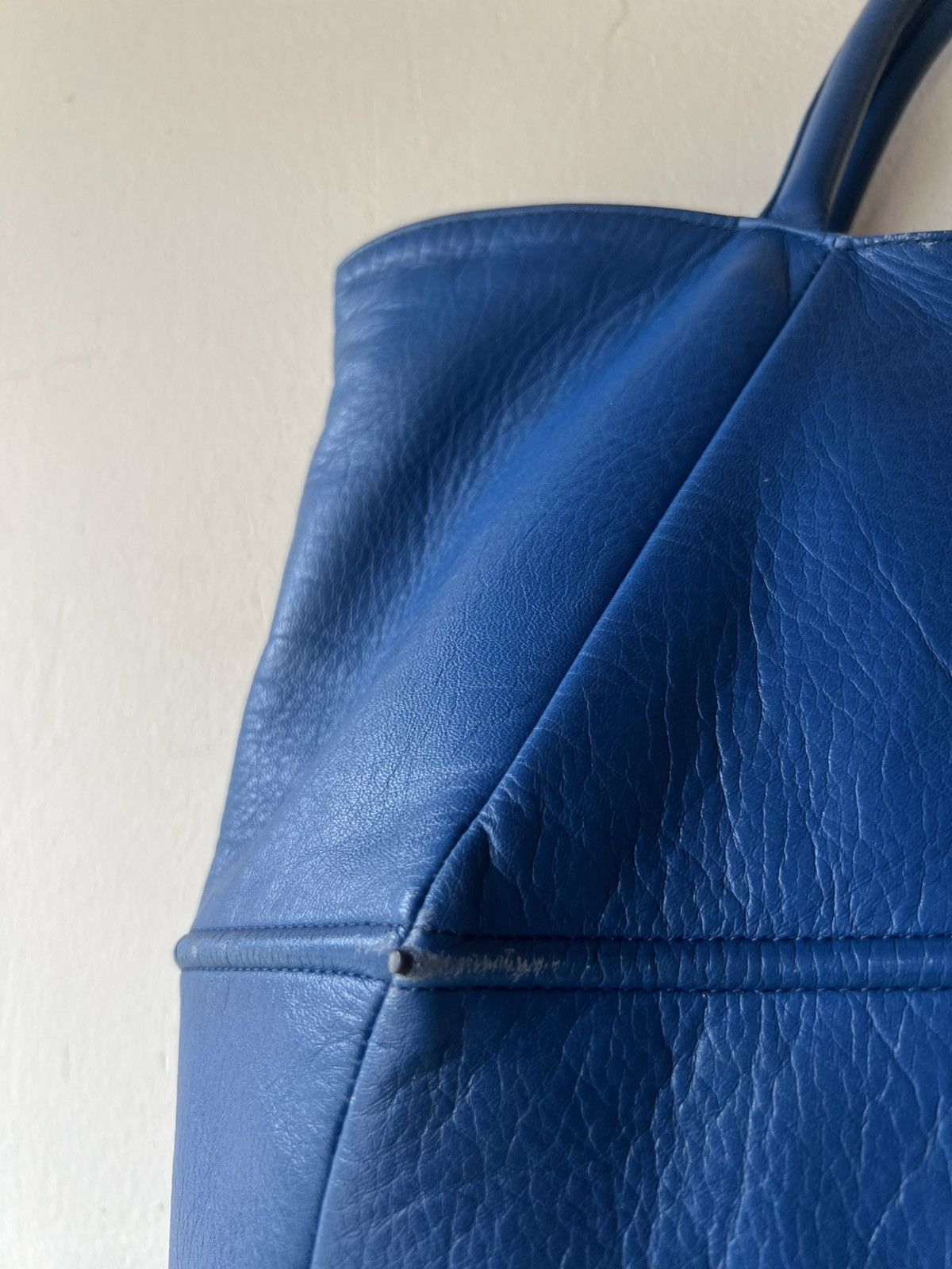 Leather Vintage 2000s Y2K Yohji Yamamoto Y’saccs All Leather Bag Size ONE SIZE - 23 Thumbnail