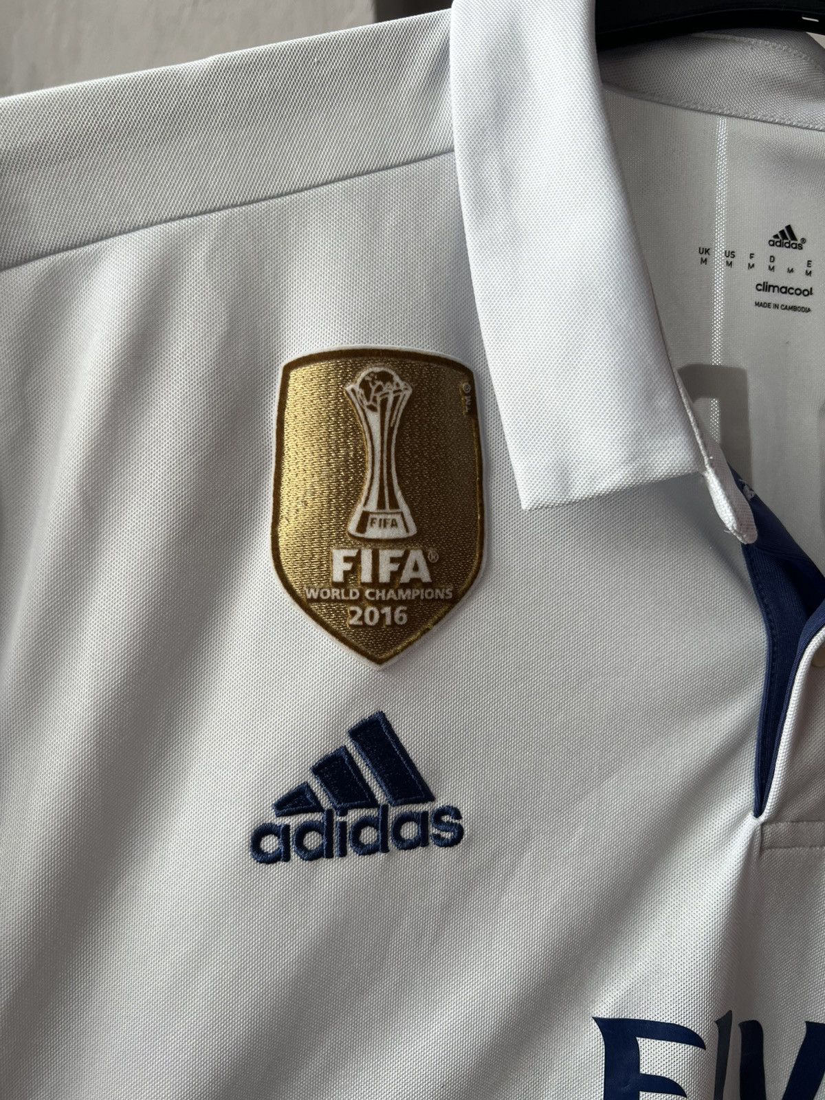 Adidas 2014/15 REAL MADRID #4 SERGIO RAMOS HOME SOCCER JERSEY SHIRT Size US M / EU 48-50 / 2 - 5 Thumbnail