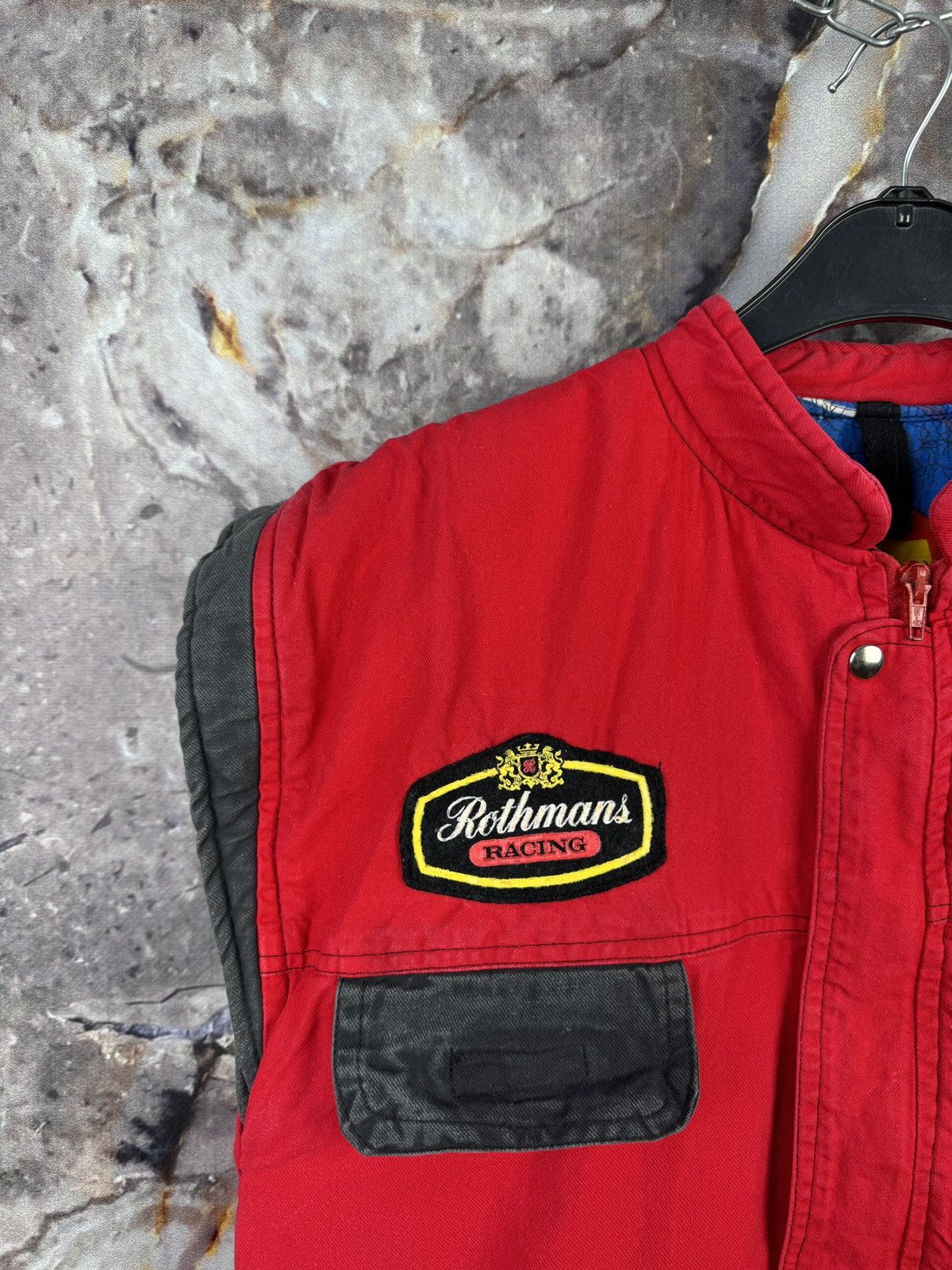 Mercedes-Benz Men’s Mercedes Benz Vest Red Rothmans Racing Size US XL / EU 56 / 4 - 2 Thumbnail