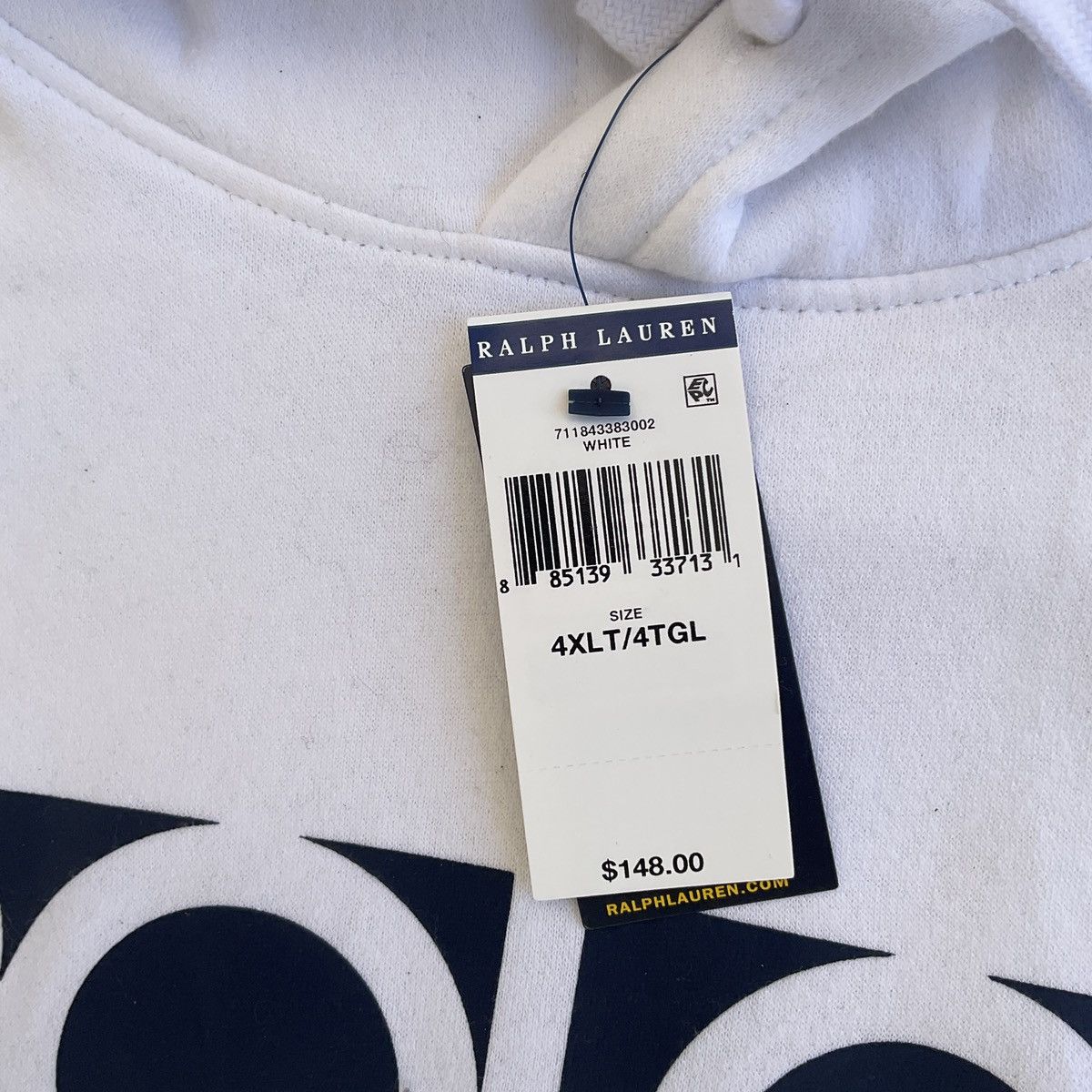 Polo Ralph Lauren Brand New Polo Ralph Lauren Big & Tall Script Hoodie Size US XXL / EU 58 / 5 - 5 Thumbnail