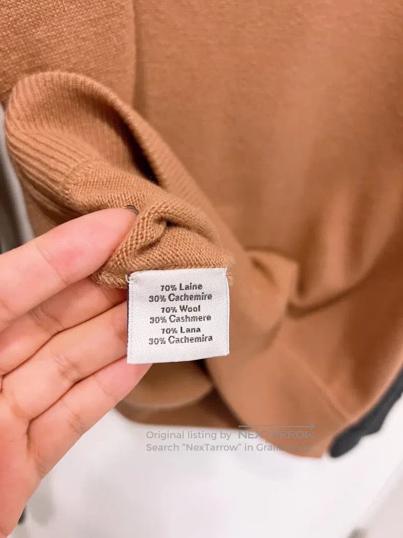 Hermes Hermes Men's Mixed Color Cashmere Knit Sweater Size US M / EU 48-50 / 2 - 9 Thumbnail