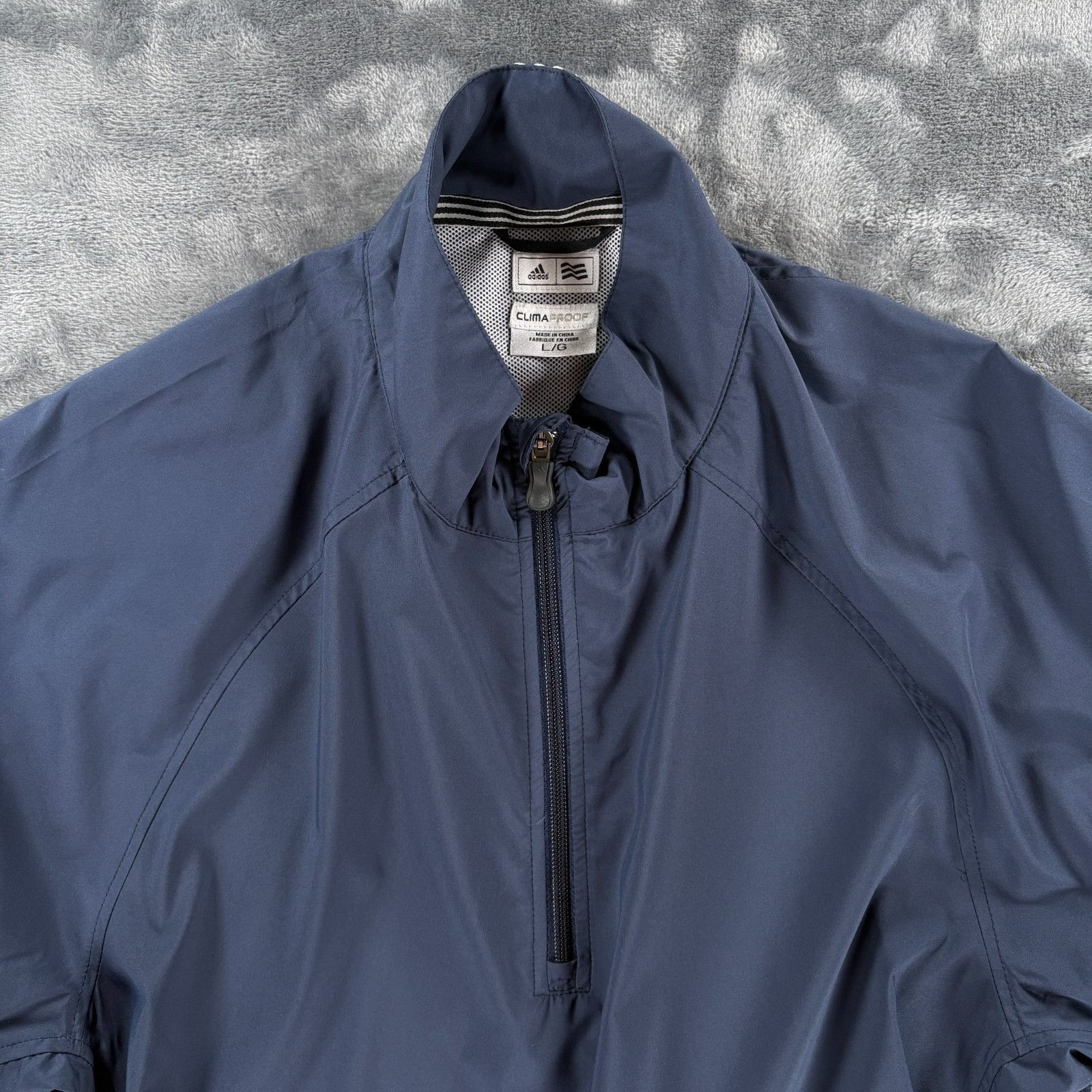 Adidas Adidas ClimaProof Golf Windshirt L Navy Half Zip Pullover “N Size US L / EU 52-54 / 3 - 4 Thumbnail
