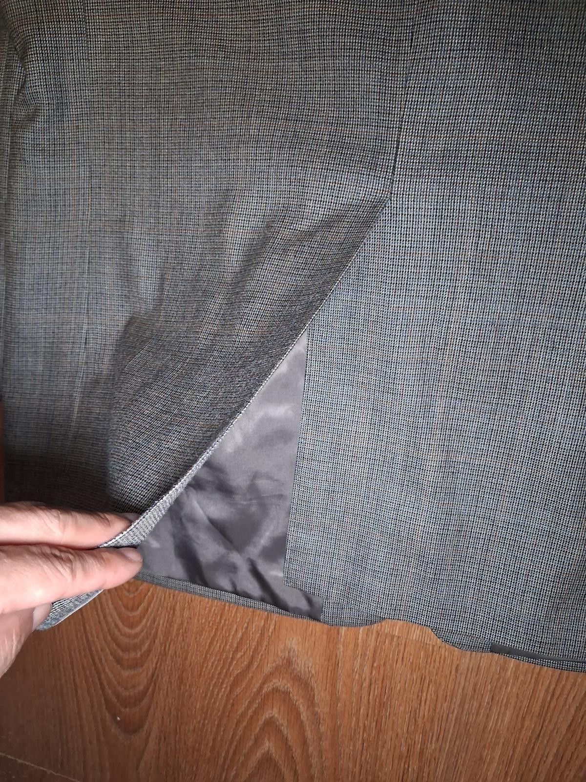 Polo Ralph Lauren Ralph Lauren Sport Coat Mens 42R Gray Houndstooth Silk Wool Size 42R - 8 Thumbnail