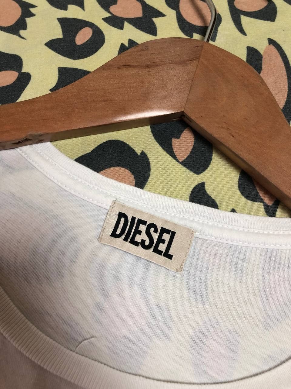 Diesel × Vintage Vintage Diesel T-Shirt Big Logo Japanese Hype Rare Reversibl Size US S / EU 44-46 / 1 - 2 Thumbnail