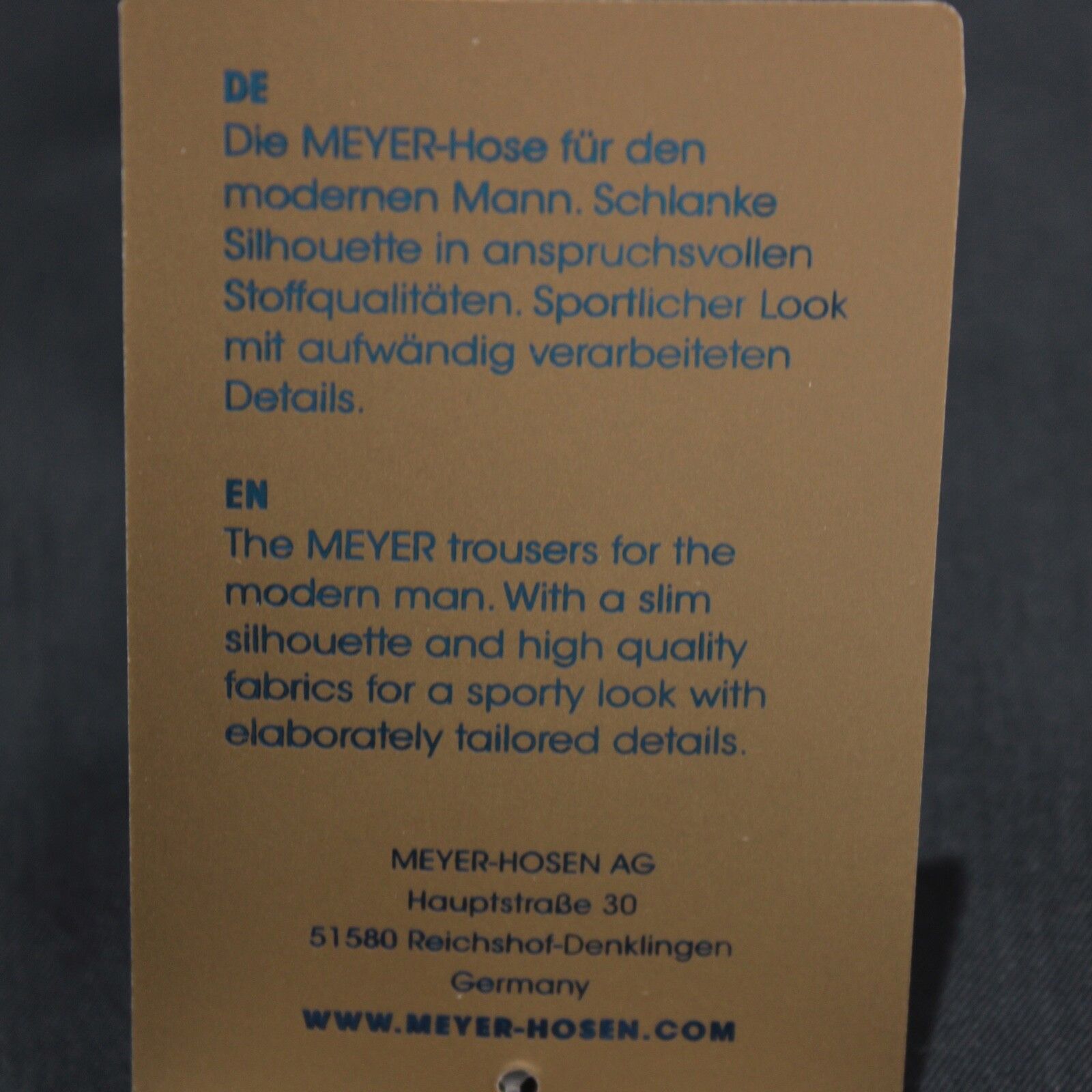 Other Meyer New with tags Dress Pants Size 32 US In Blue Size US 32 / EU 48 - 6 Thumbnail