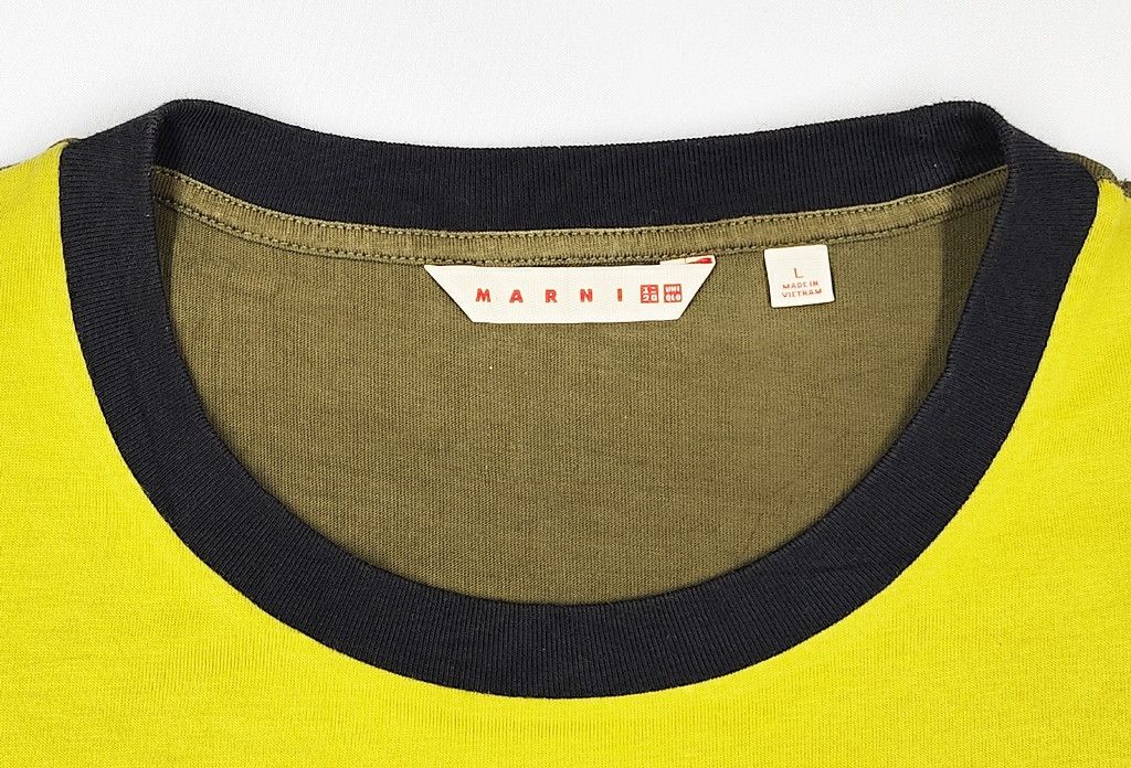 Marni × Uniqlo original MARNI x UNIQLO tri-color plain t-shirt Size US L / EU 52-54 / 3 - 2 Thumbnail