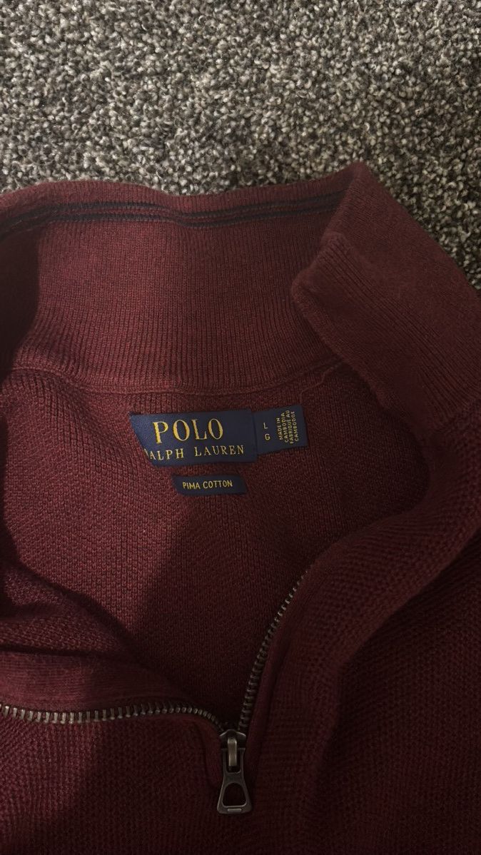 Polo Ralph Lauren Polo Ralph Lauren Quarter-Zip Size US L / EU 52-54 / 3 - 4 Thumbnail