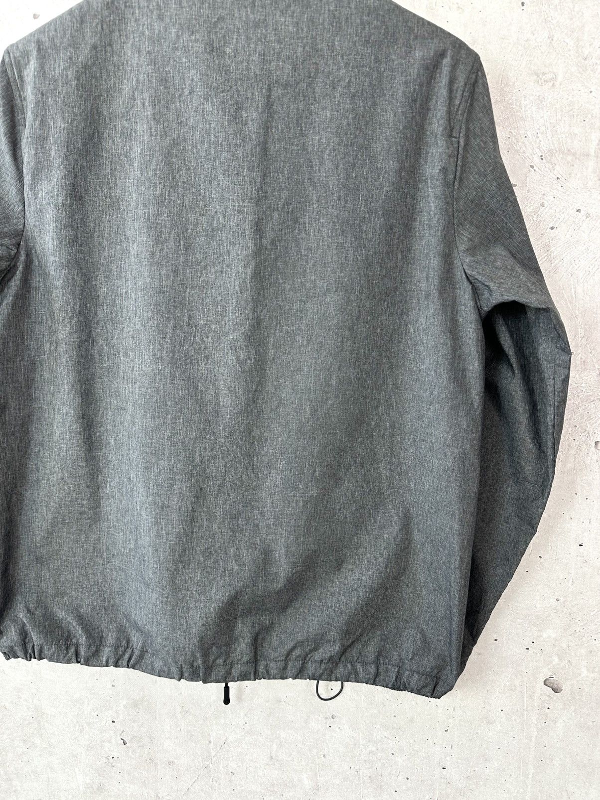 Folk Folk Grey Patch Pocket Full Zip Nylon Long Sleeve Jacket Size US M / EU 48-50 / 2 - 11 Thumbnail