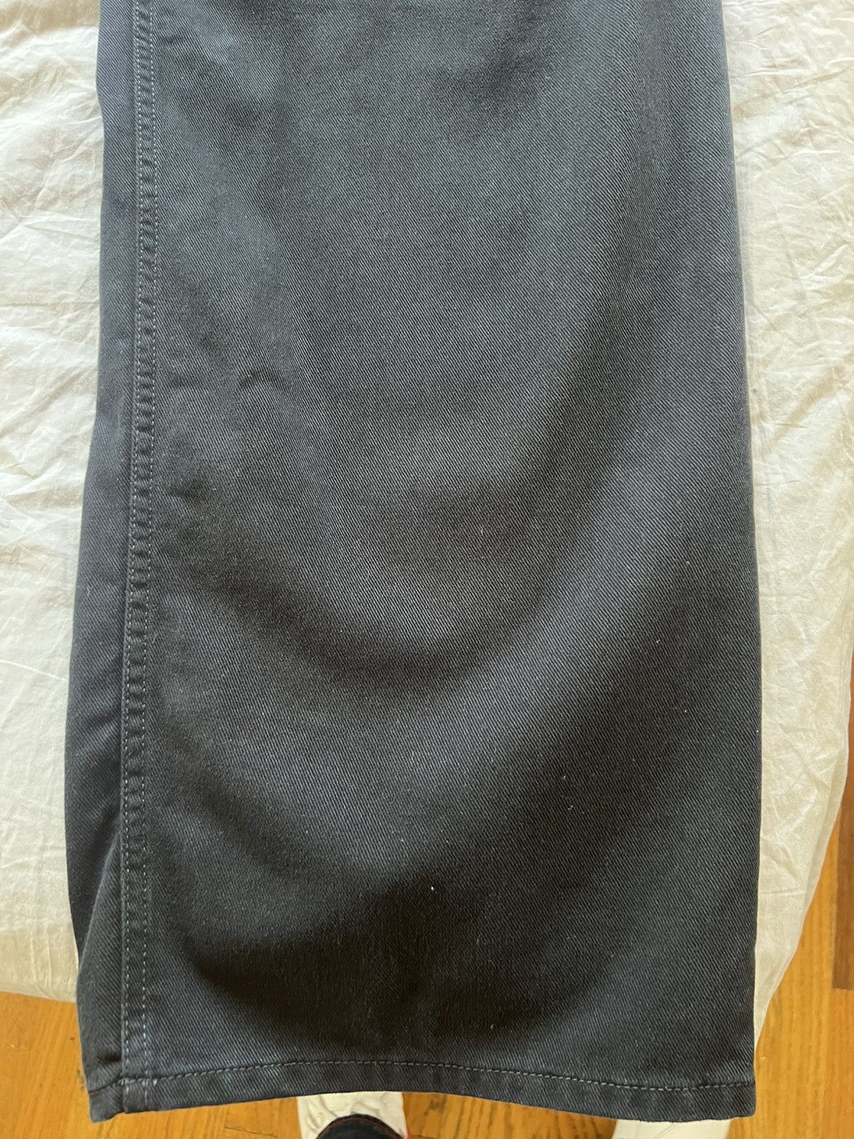 Balenciaga BALENCIAGA Loose-Cut Denim Jeans Black Size US 30 / EU 46 - 5 Thumbnail