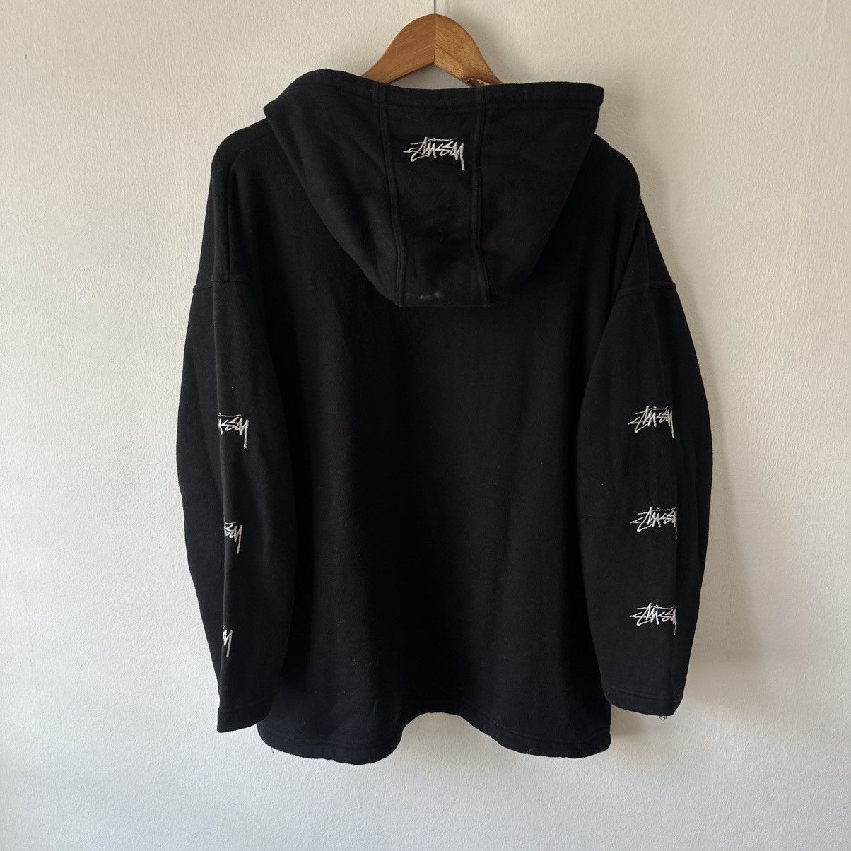 Stussy Vintage Stussy Vibrations International Tribe Irie Hoodie Size US XL / EU 56 / 4 - 5 Thumbnail