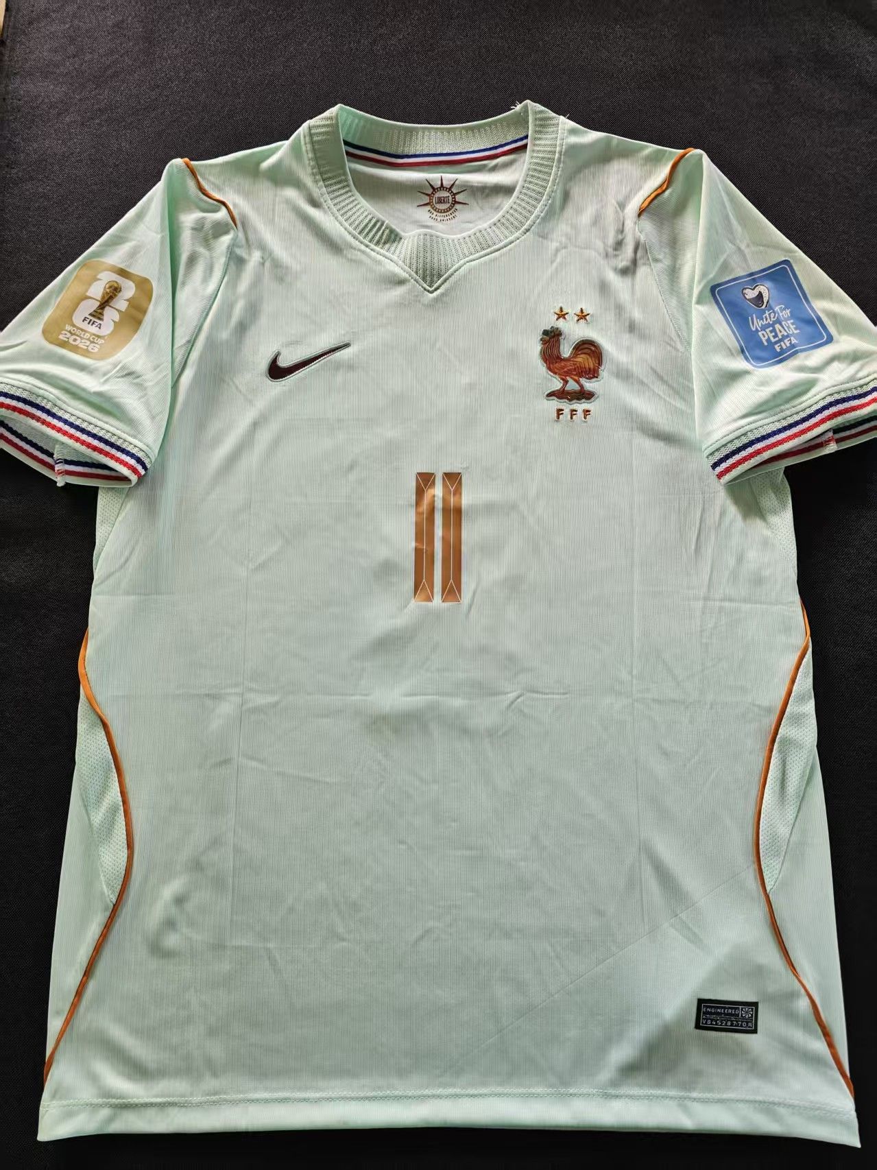 11 Michael Olise Jersey 2026 World Cup France Away