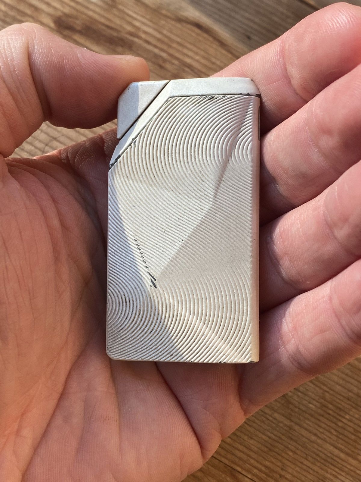 Marlboro × Vintage Marlboro silver lighter 00s racing, Geometric Elegance WORK Size ONE SIZE - 1 Thumbnail