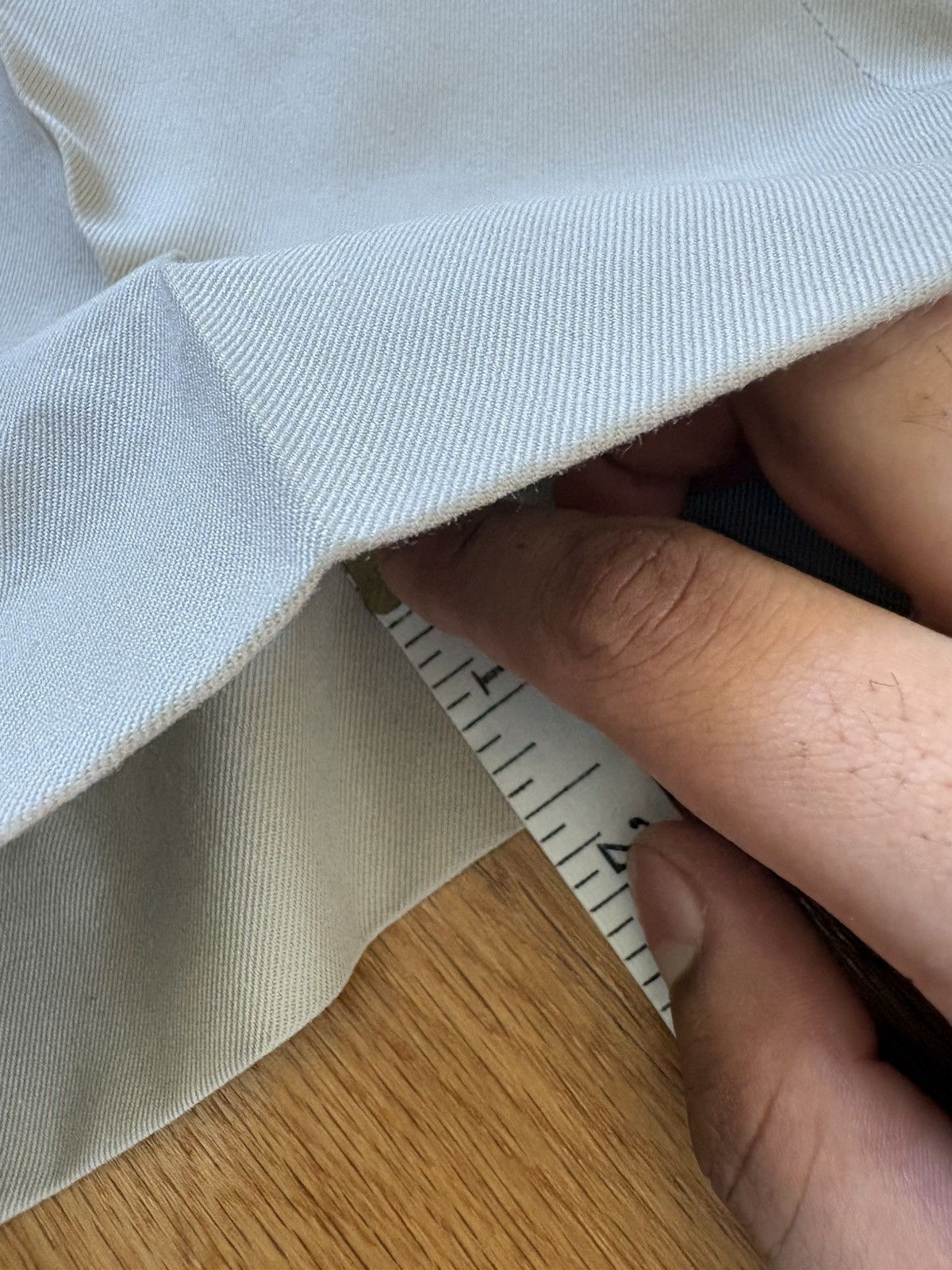 Lacoste Chemise Lacoste Vintage 80s 90s Ivory Tan Chinos Golf 36x31 Size US 36 / EU 52 - 16 Thumbnail
