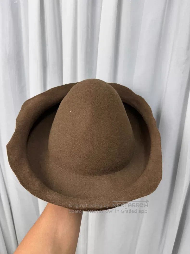 Comme des Garcons Comme Des Garcons Egg-shaped hat with unique irregular des Size ONE SIZE - 1 Thumbnail
