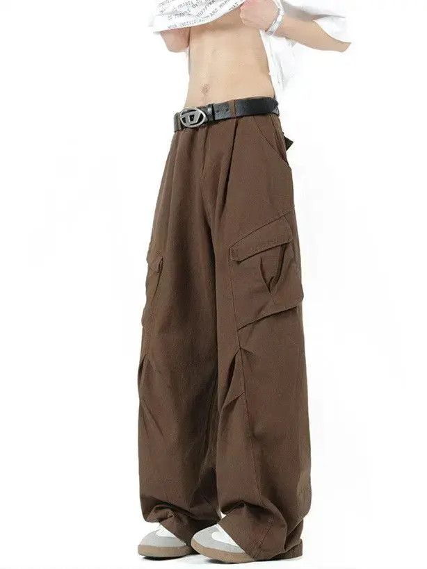 Japanese Brand Retro straight leg wide leg casual jeans Size US 32 / EU 48 - 3 Thumbnail