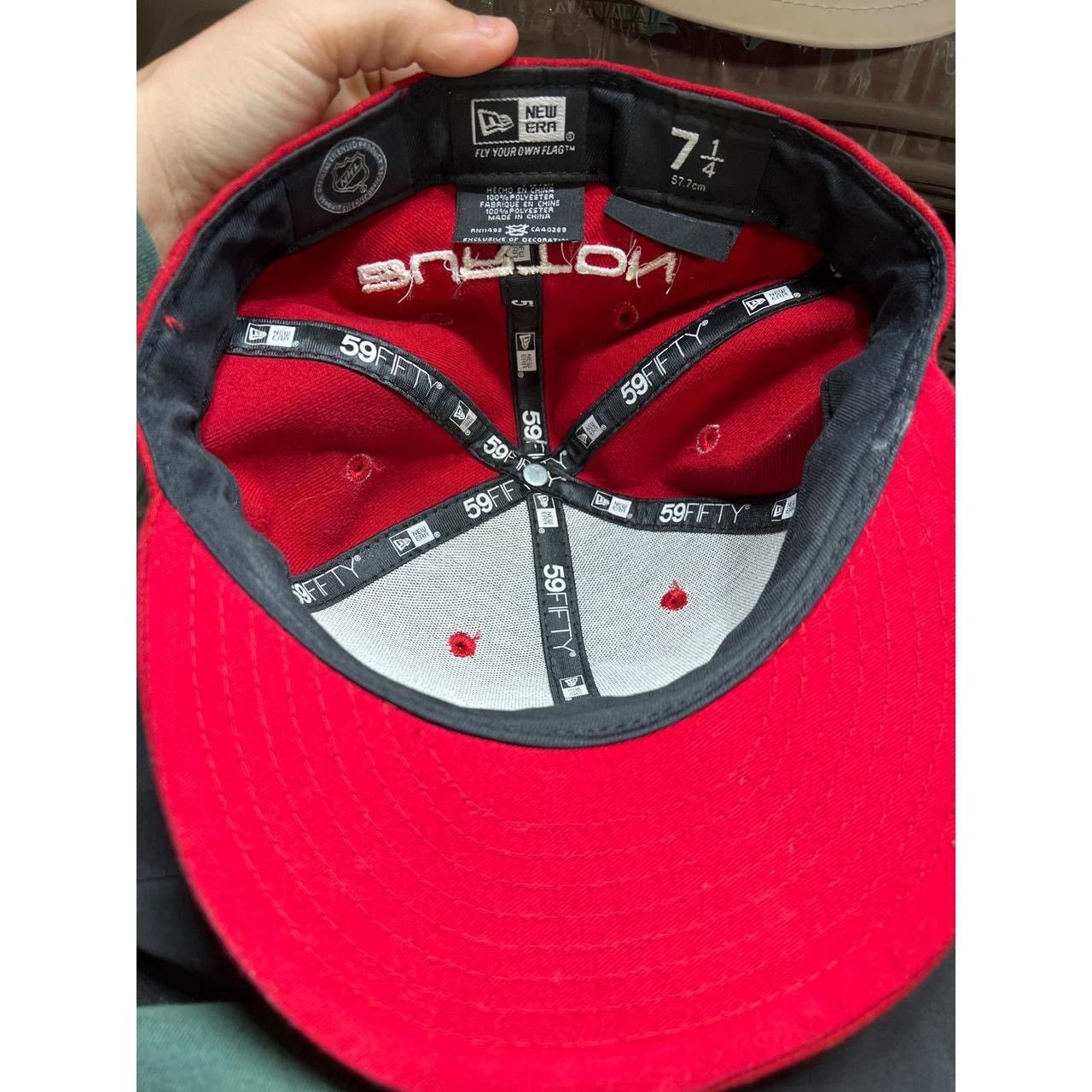 New Era New Era Chicago Blackhawks 59FIFTY Fitted Hat Size 7 1/4 Size ONE SIZE - 4 Thumbnail