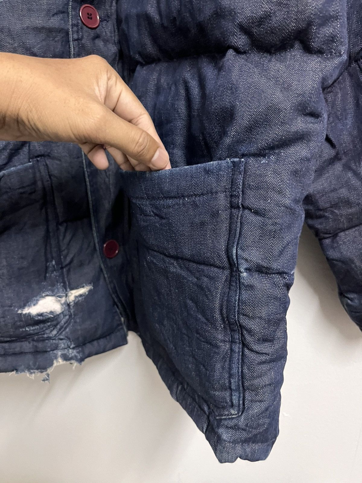 HOLLYWOOD RANCH MARKET 💥COLLECTORS ITEM💥BLUE BLUE JAPAN X HR MARKET INDIGO DENIM Size US L / EU 52-54 / 3 - 7 Thumbnail