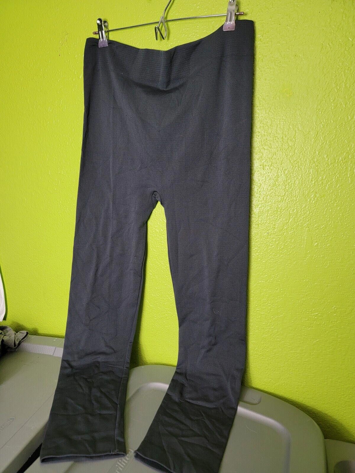 Designer Sociology Leggings Black Yoga Workout Athletic Size Queen Size 30" / US 8 / IT 44 - 3 Thumbnail