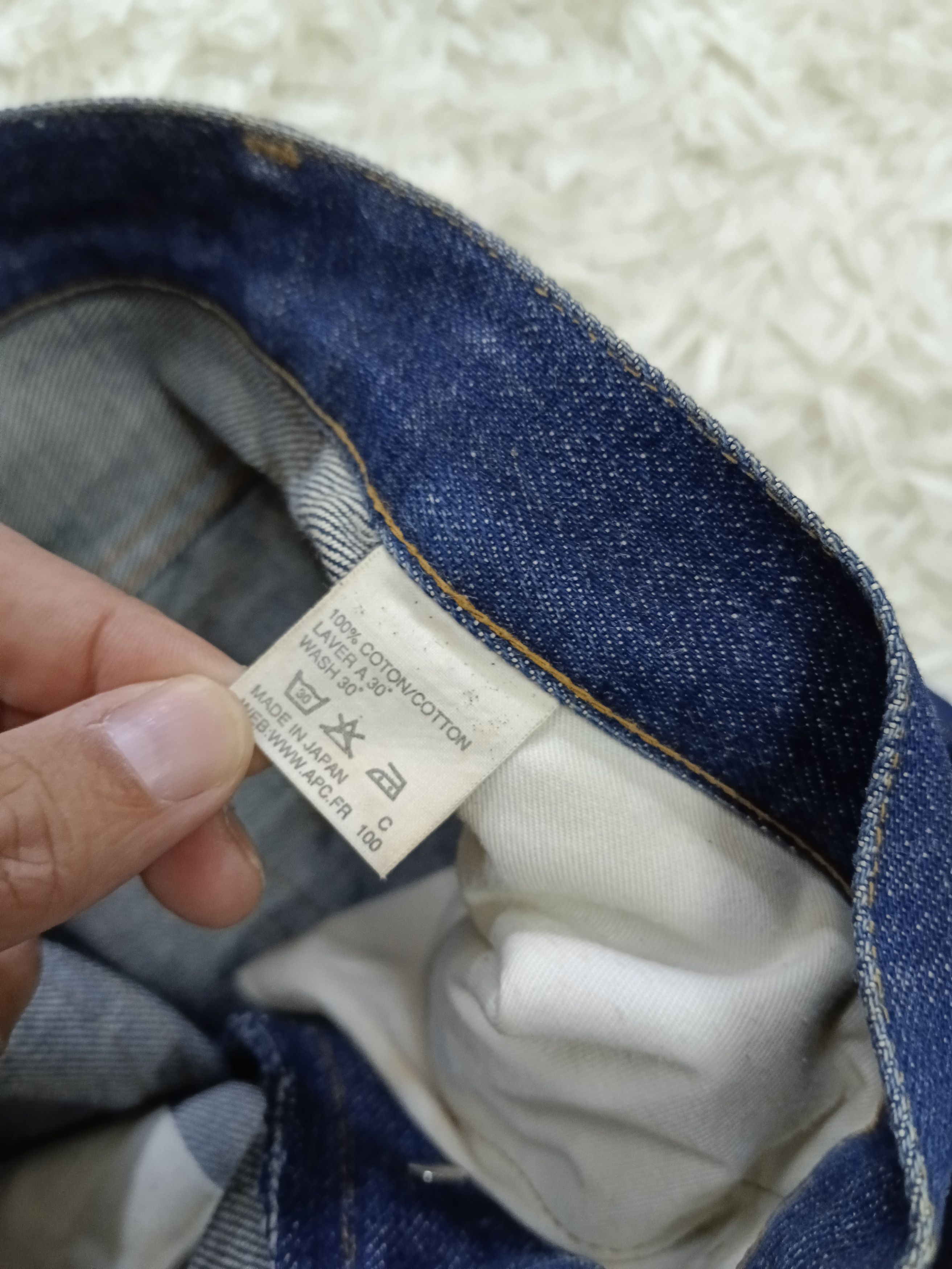 A.P.C. DiSTRESSED SELVEDGE A.P.C 🇯🇵DENIM PANTS Size US 27 - 7 Thumbnail