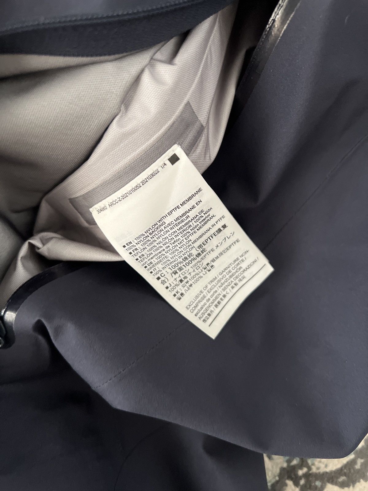 Arc'teryx Arc’teryx Beta Jacket Black Sapphire Size US M / EU 48-50 / 2 - 5 Thumbnail