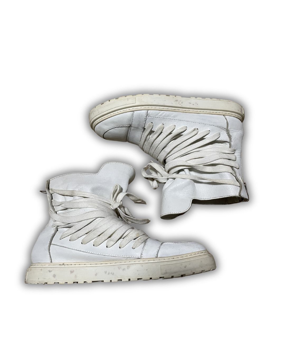 Kris Van Assche Kris Van Assche White Multi Laces Sneakers Size US 8 / EU 41 - 3 Thumbnail