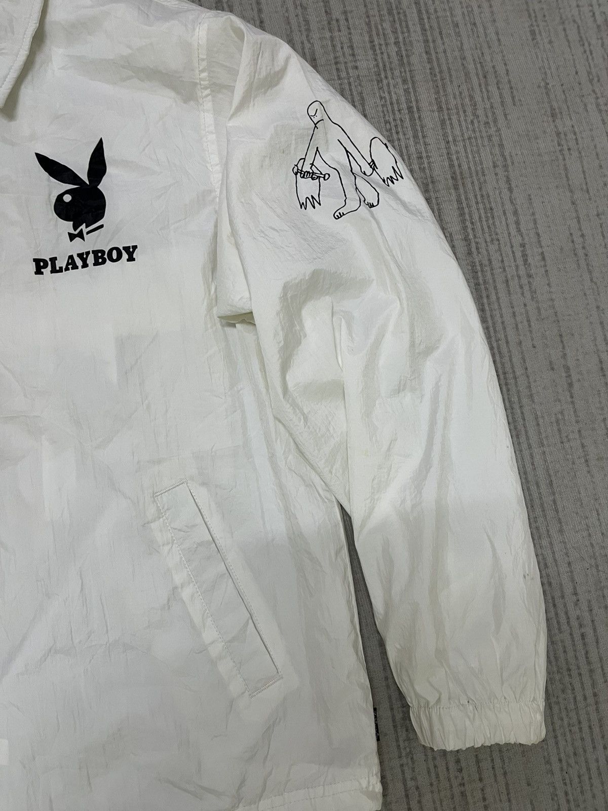 Number (N)ine × Playboy Vintage Mark gonzales x playboy bomber jacket Size US M / EU 48-50 / 2 - 8 Thumbnail