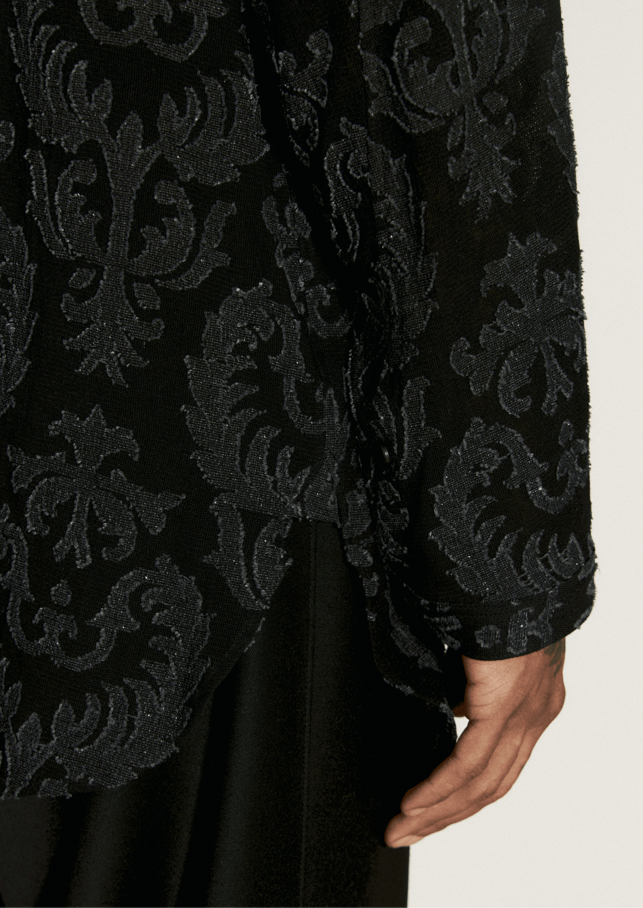Yohji Yamamoto Yohji Yamamoto Pour Homme - India Pattern Shirt Blouse Size US L / EU 52-54 / 3 - 7 Thumbnail