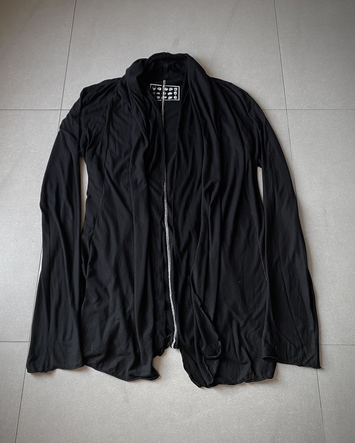 Japanese Brand Royal Flash Contrast Stitching Layered Draped Cape Size US M / EU 48-50 / 2 - 4 Thumbnail