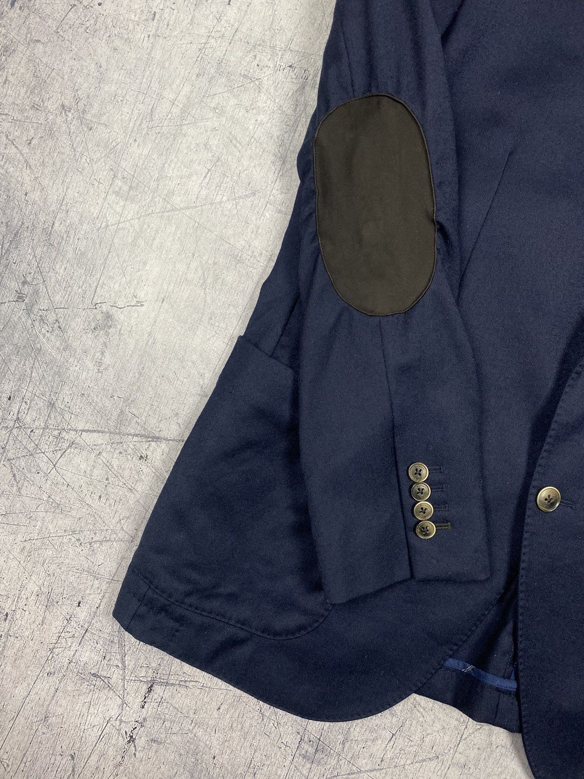 Hackett Vintage Hackett London Wool Plain Flannel Brazer jacket og Size 44R - 9 Thumbnail